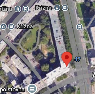 Mapa – Karadžičova 47, 811 07 Bratislava