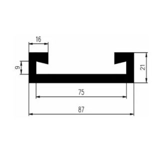 87x75x21 mm EPDM