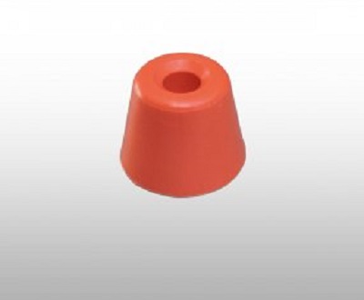 GUMOVÝ DORAZ Ø 35 X 27 MM  červený