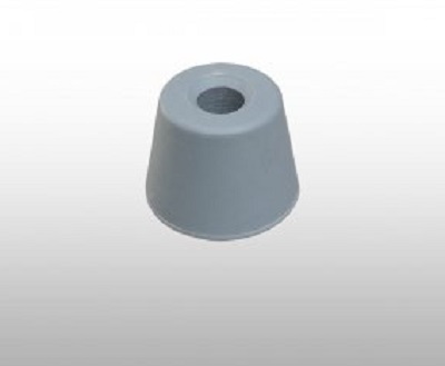 GUMOVÝ DORAZ Ø 35 X 27 MM sivý