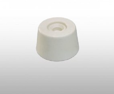 GUMOVÝ DORAZ Ø 38 X 26 MM biely