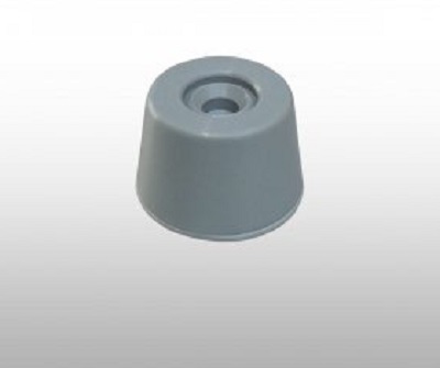 GUMOVÝ DORAZ Ø 38 X 26 MM sivý