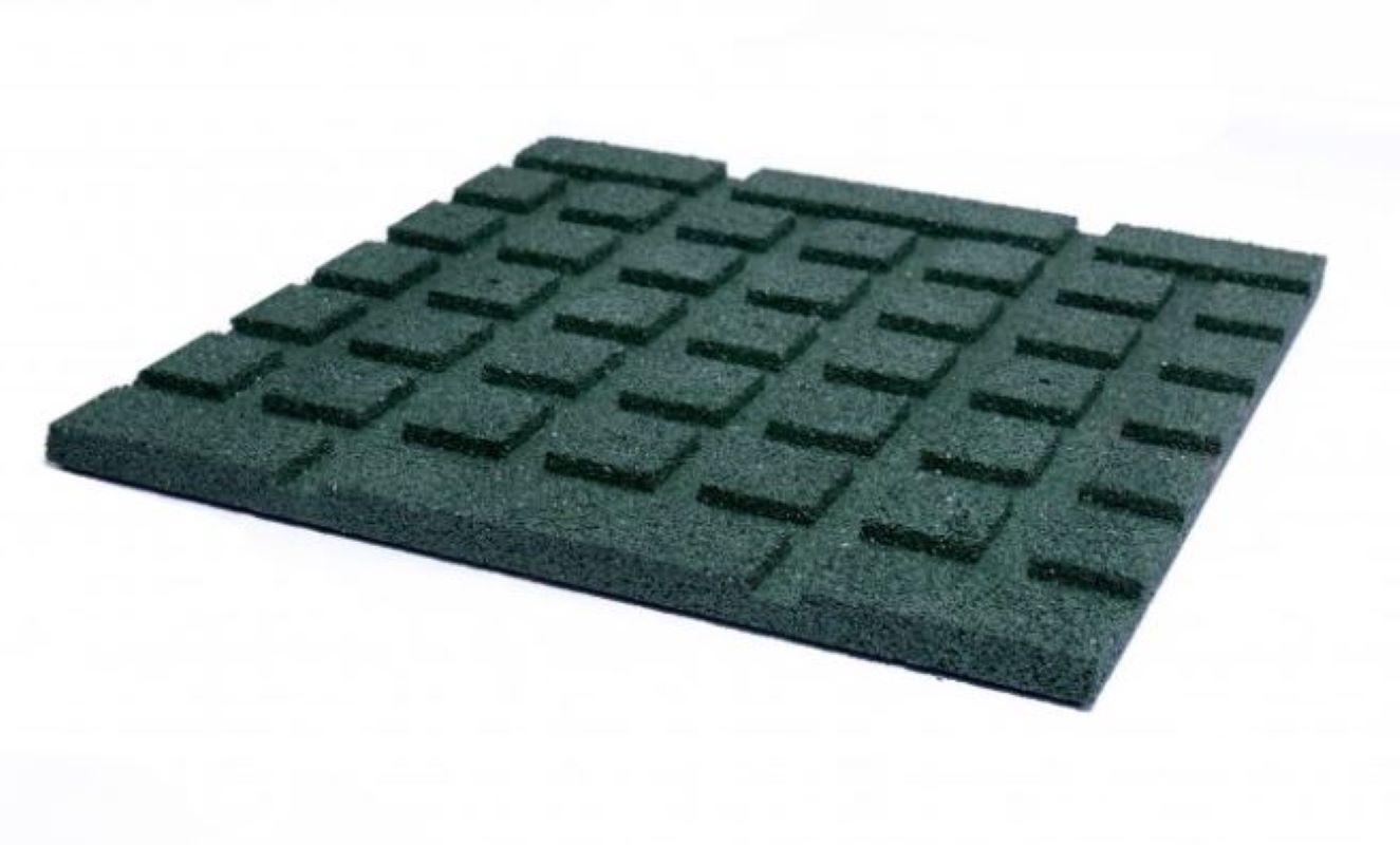 Gumová dlažba Hela plus 500x500x25 mm