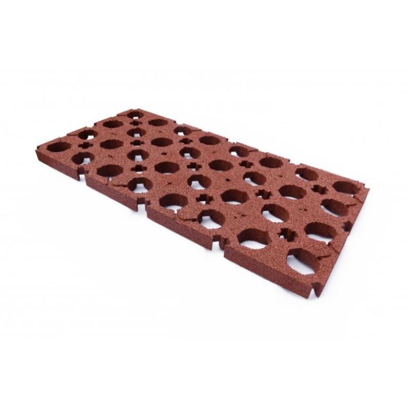 Gumová zatrávňovacia dlažba GRETA 500x1000x45 mm