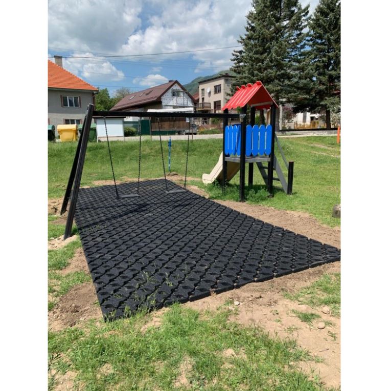 Gumová zatrávňovacia dlažba GRETA 500x1000x45 mm