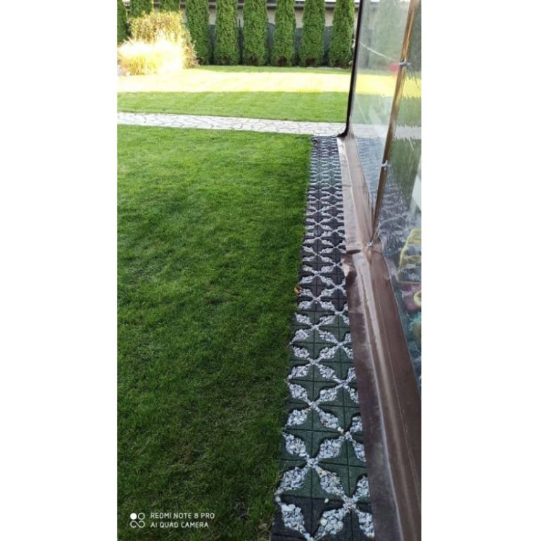 Gumová zatrávňovacia dlažba GRETA 500x1000x45 mm
