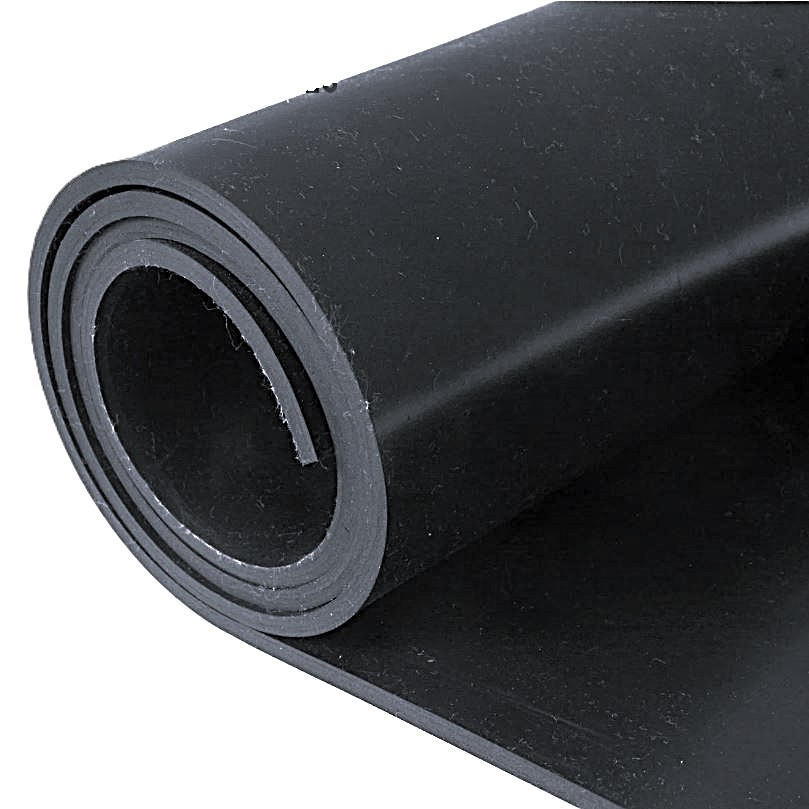 Tesniaca doska EPDM/SBR šírka 1500 mm bez vložky, pevnosť v ťahu 5 MPa